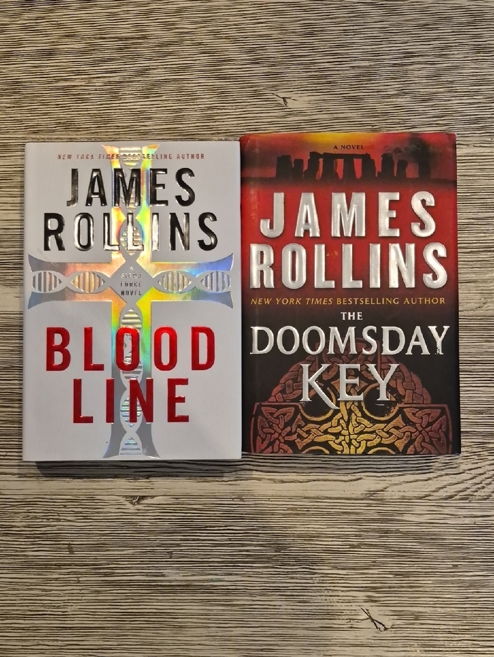 Hardcover Book Set - Blood Line & The Doomsday Key